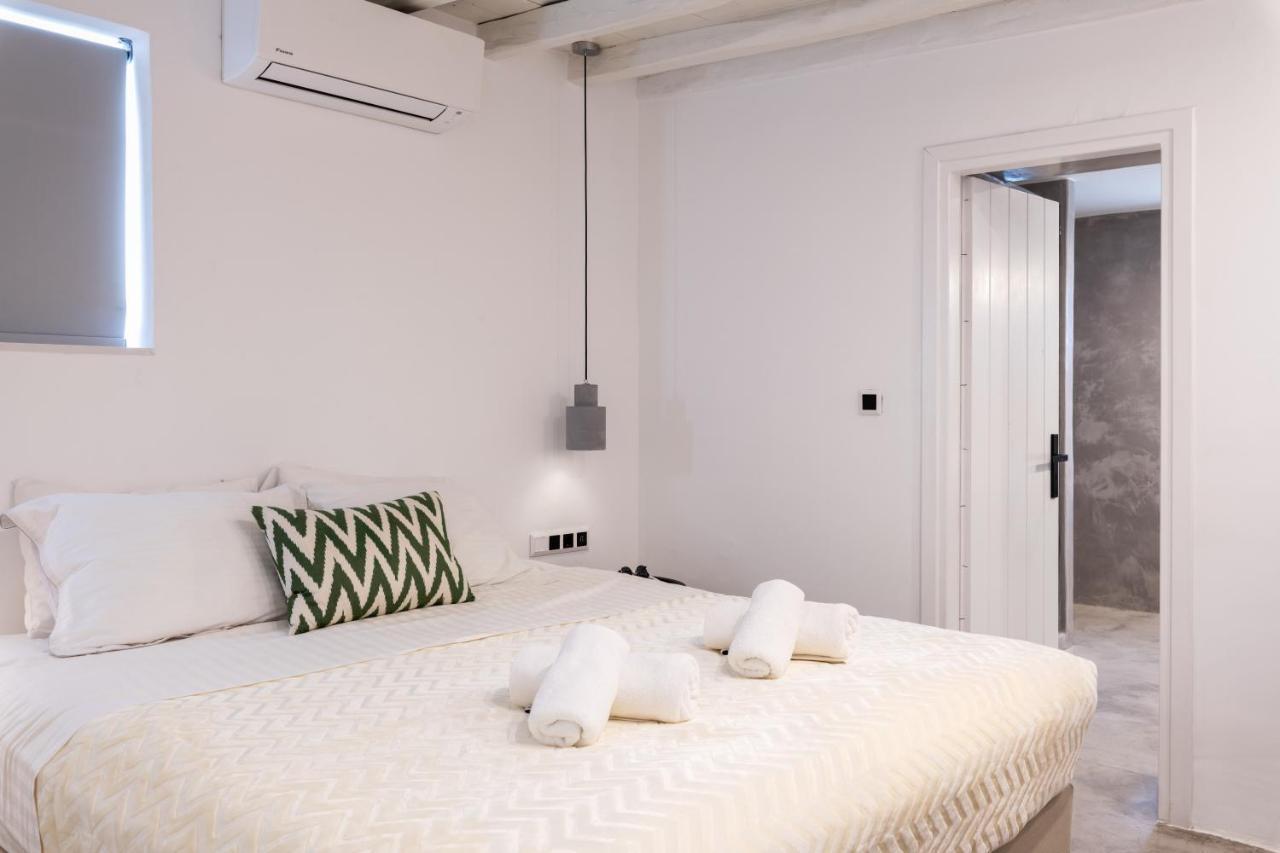 Yalos Mykonos 4 Bedroom Luxury House 5 Minute From Ornos Beach W Sea & Sunset View Mykonos Town Exterior foto